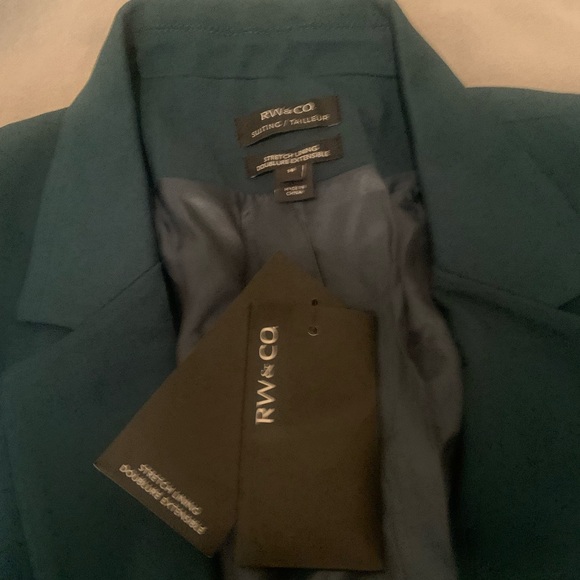 RW CO GREEN BLAZER - Picture 3 of 5